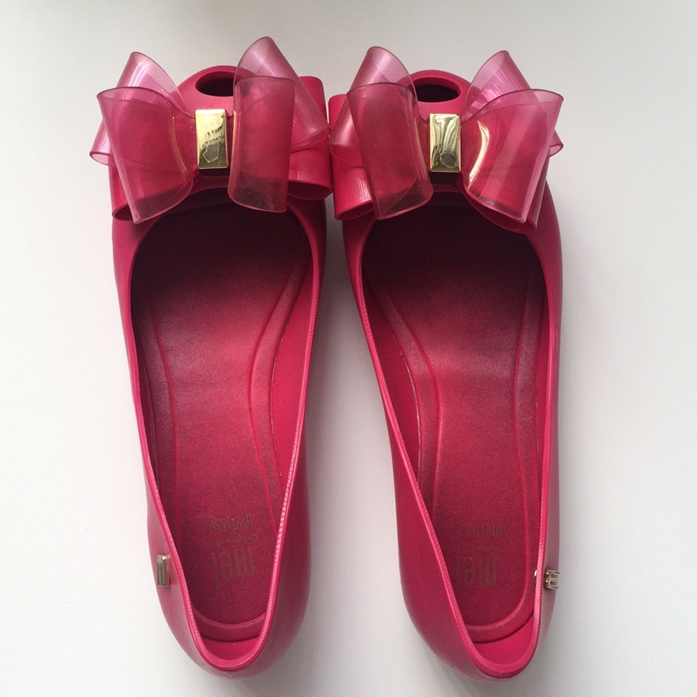 Melissa Bow flat shoes